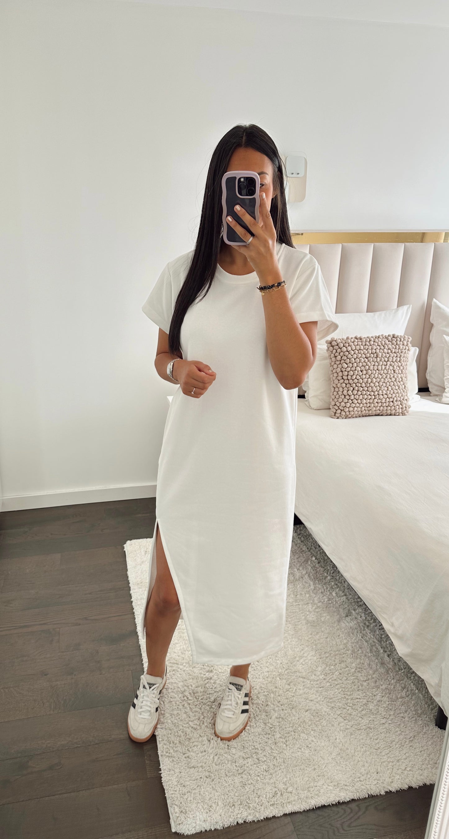 Robe blanche THEA