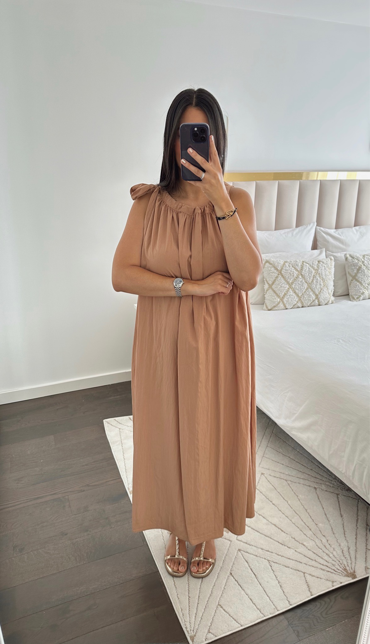 Robe beige NOUR