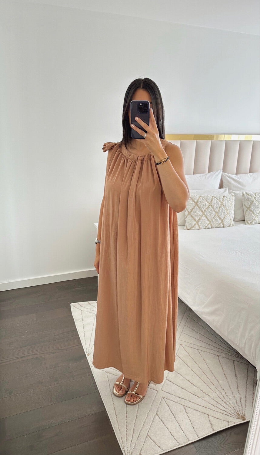 Robe beige NOUR