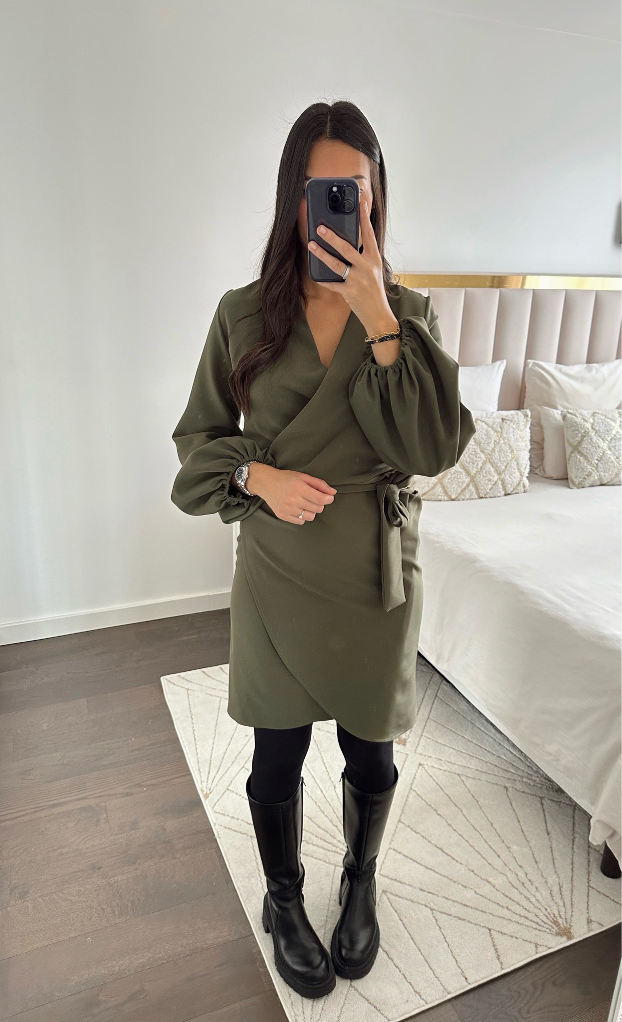 Robe kaki BROOK