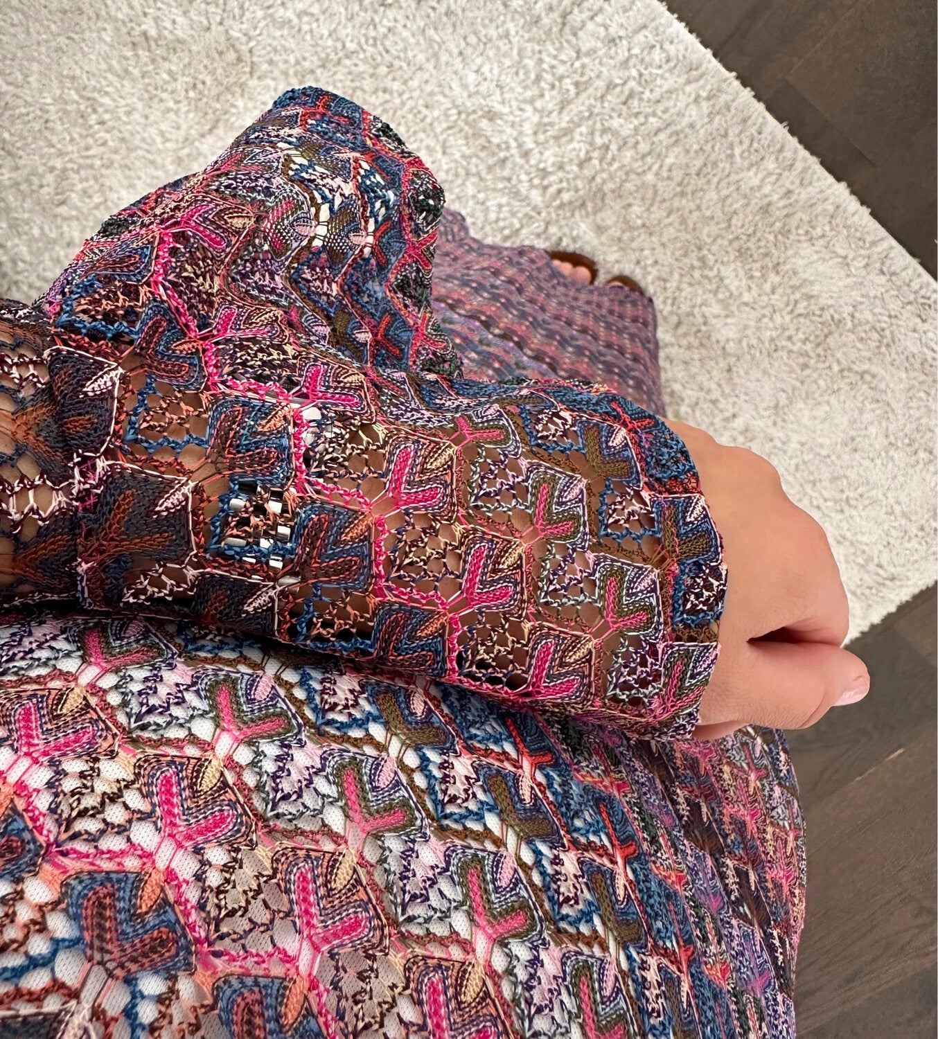 Robe mauve TINA