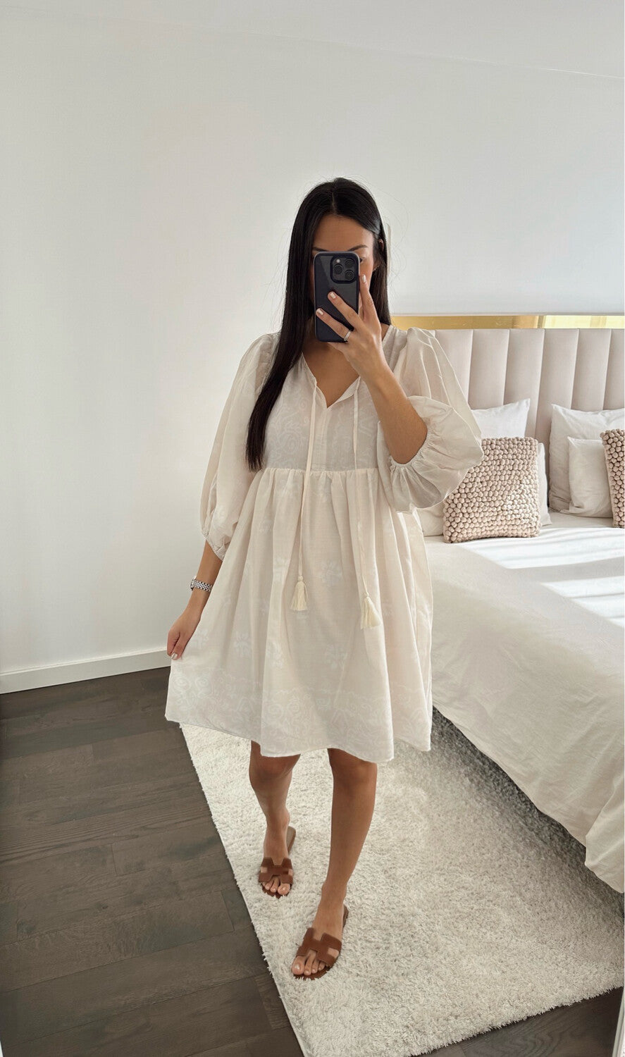 Robe écru MAYANA