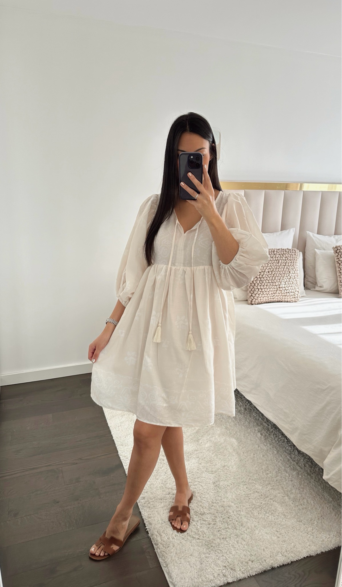 Robe écru MAYANA