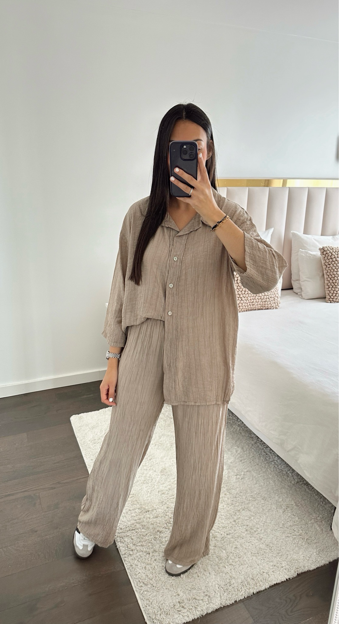 Ensemble taupe EMMANUELLA