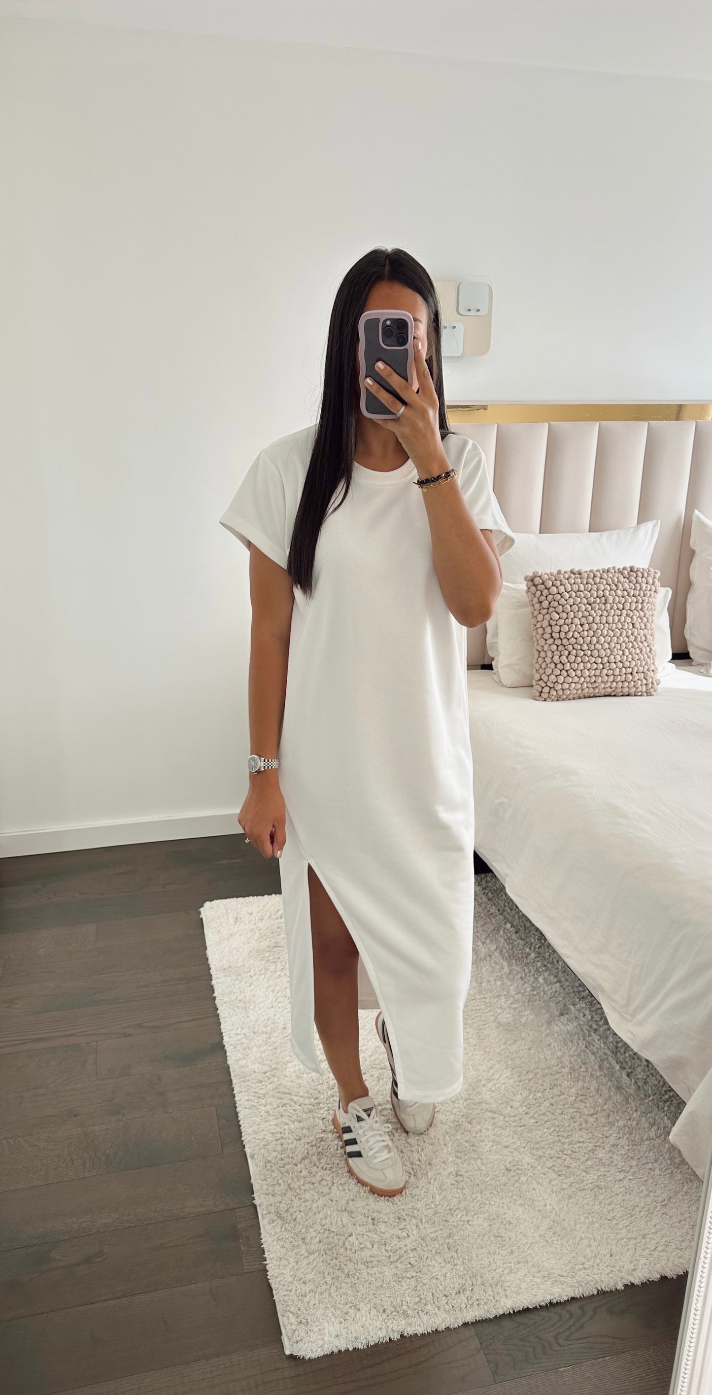 Robe blanche THEA