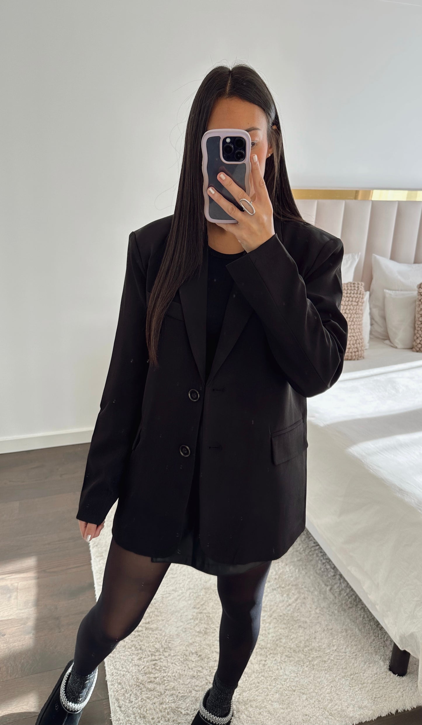 Veste noire ALLURE